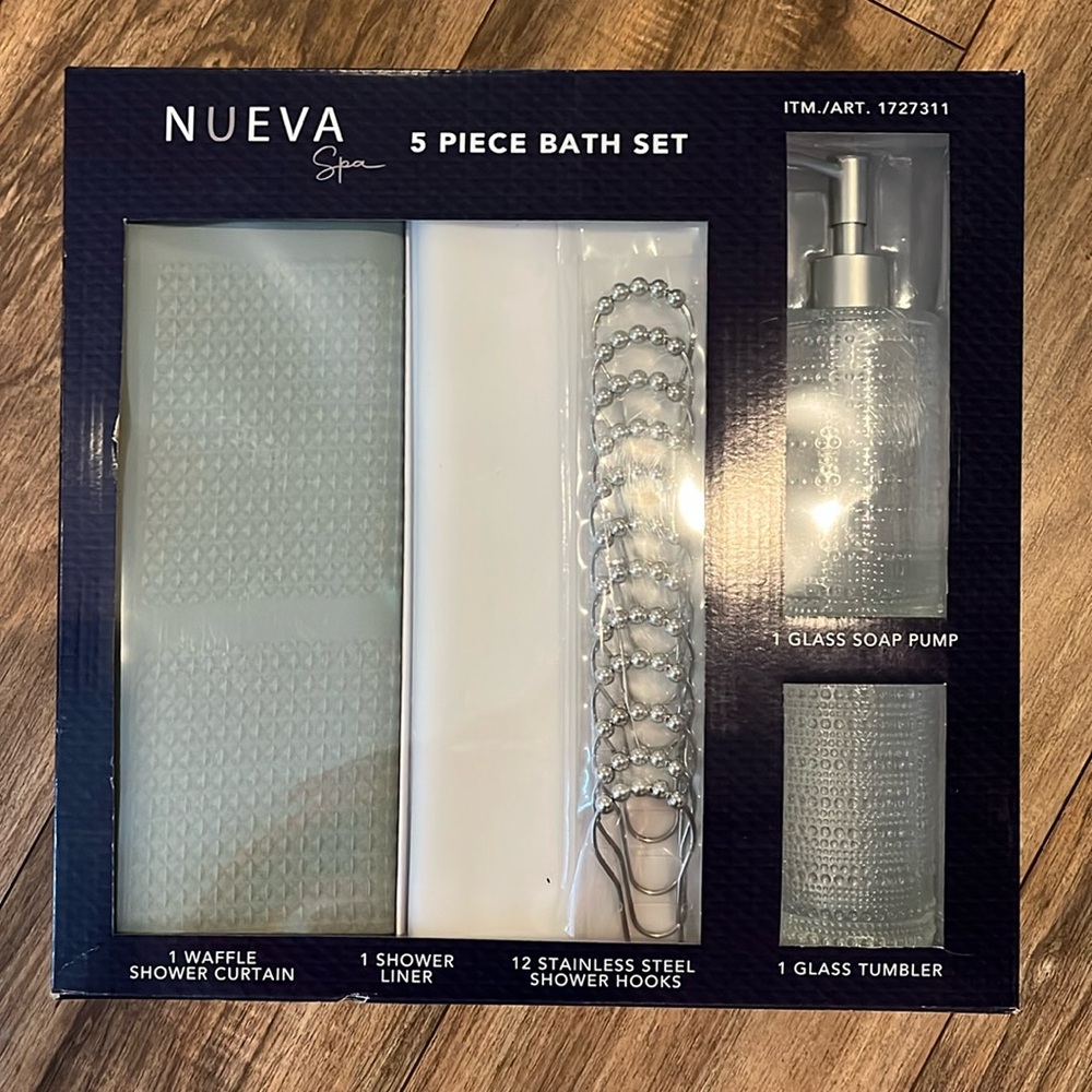 NUEVA spa 5 PIECE BATH SET